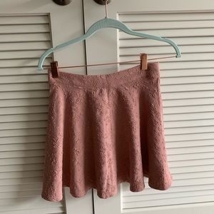 Forever 21 pink lace skirt